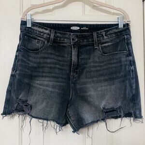 Old Navy Black Jean Shorts